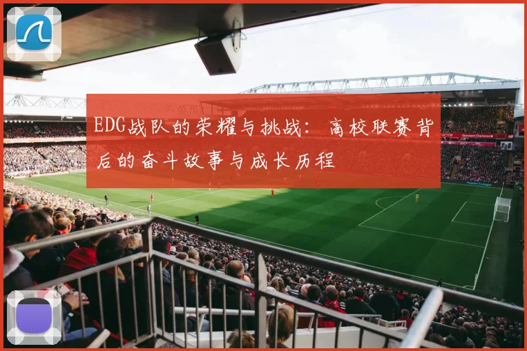 EDG战队的荣耀与挑战：高校联赛背后的奋斗故事与成长历程